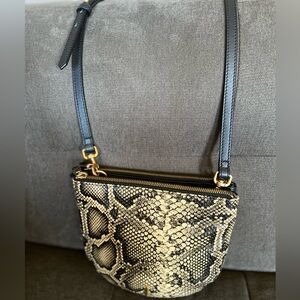 Snakeskin leather Purse
